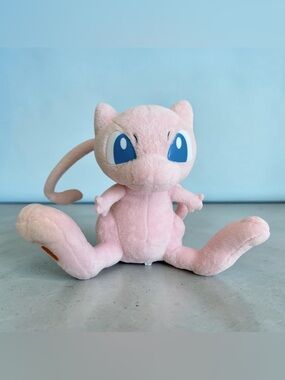 Takara Tomy Japan Pokemon Pocket Monster Plush Mew 9.5”